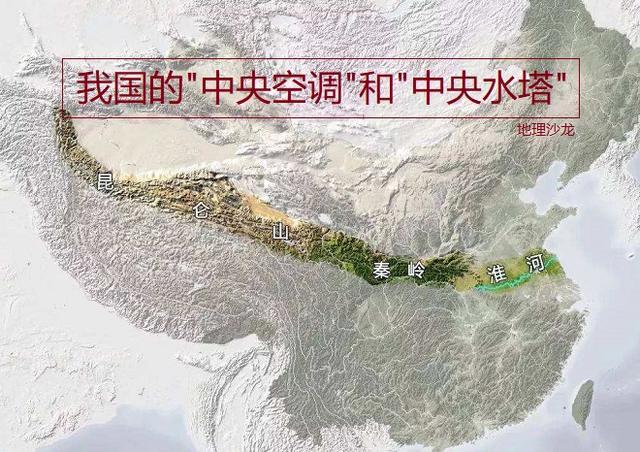 为什么秦岭山脉会被称为我国的中央空调和中央水塔