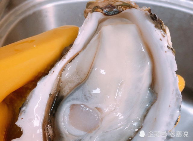 步骤2:沥干水的生蚝肉加入适量的胡椒粉,辣椒粉,味精,料酒腌制半个