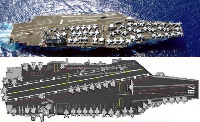 早在尼米兹级航母建造前三艘时,美国军方就开始了美国海军新一代航母