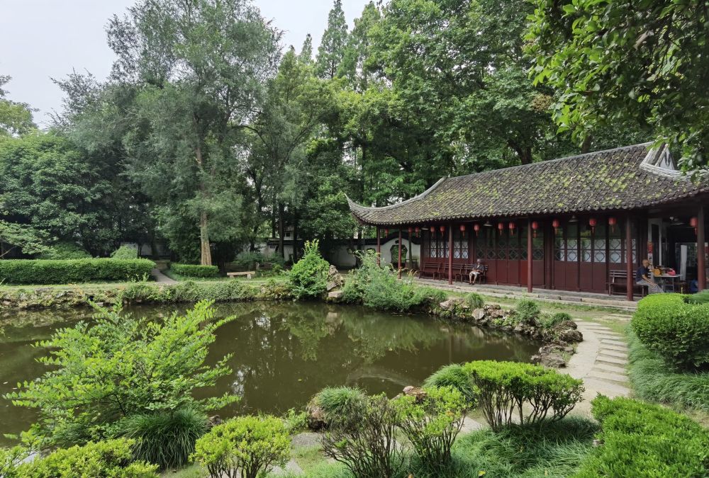 江南小园林,清代著名学者,文学家朱彝尊故居"曝书亭"