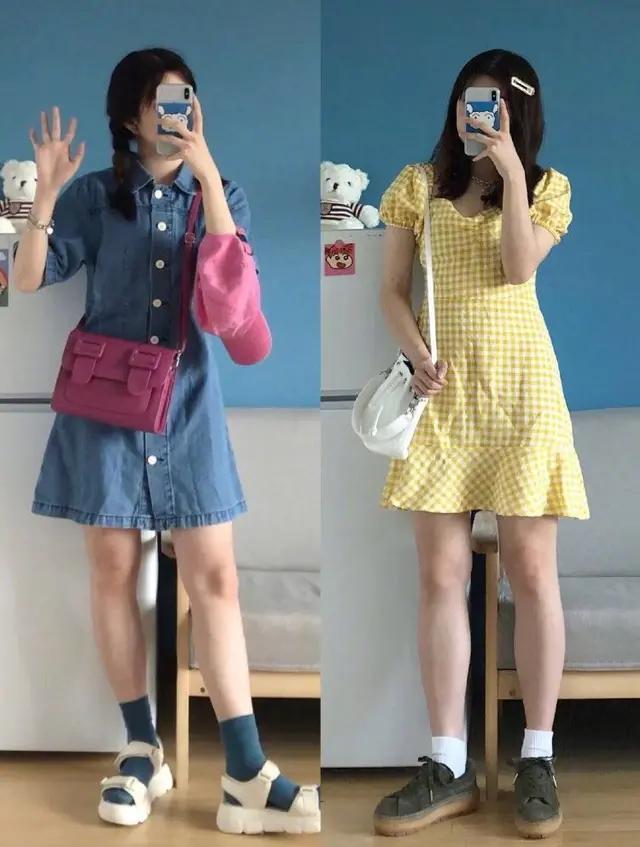 微胖女孩的夏日日常穿搭来了,甜美又时尚,让你在夏天更加迷人