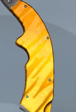 CSGO饰品推荐――弯刀虎牙