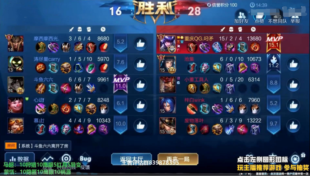 最后的战绩让国4马超叹服