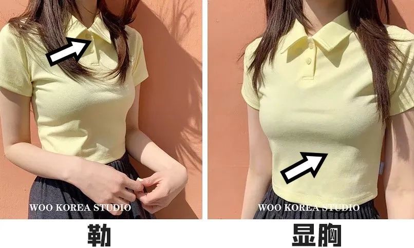 上半身微胖vs小胸,穿同一件衣服有什么区别?