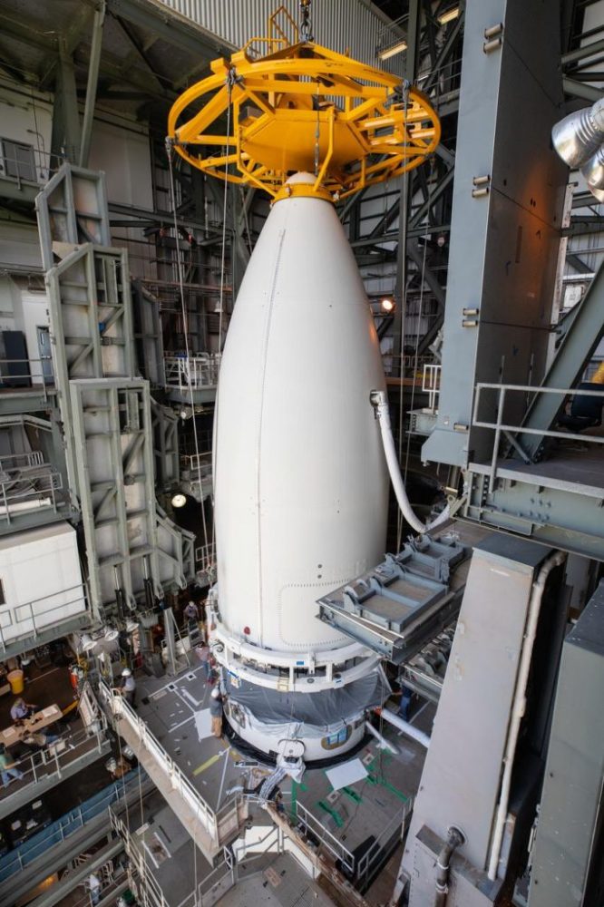nasa毅力号与火箭完成堆叠高达60米 有望月底按时发射