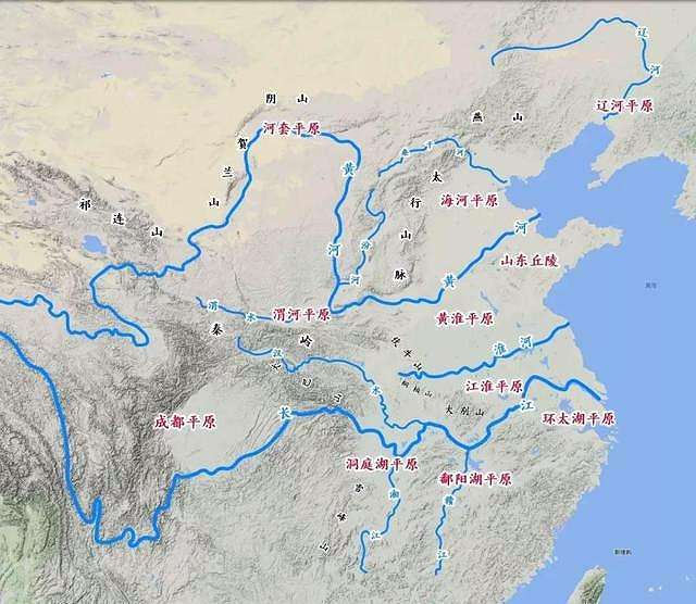 中国主要河流