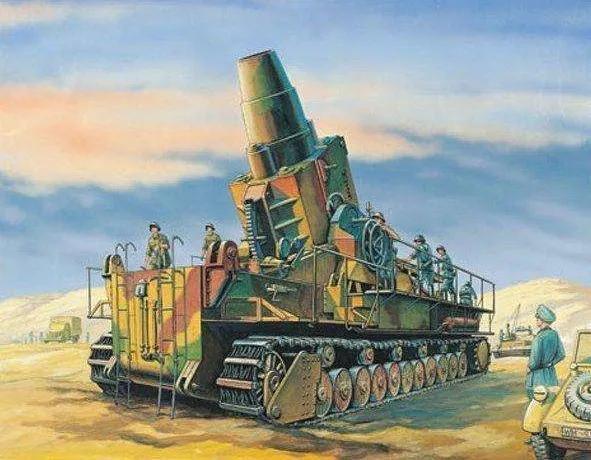 二战火炮巅峰:古斯塔夫巨炮一次"表演,轻松毁掉一座城