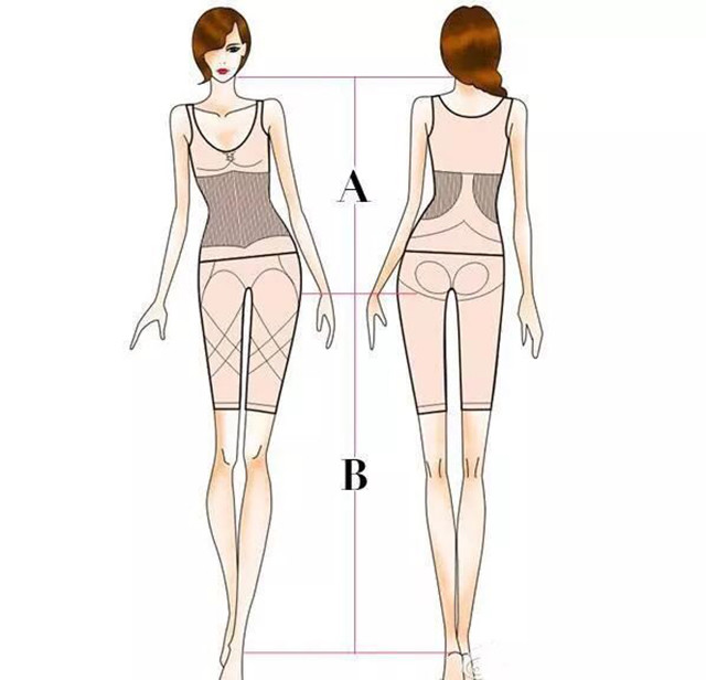 "黄金分割比例"相信很多女生都听说过,指的就是以肚脐为界,上下身比例