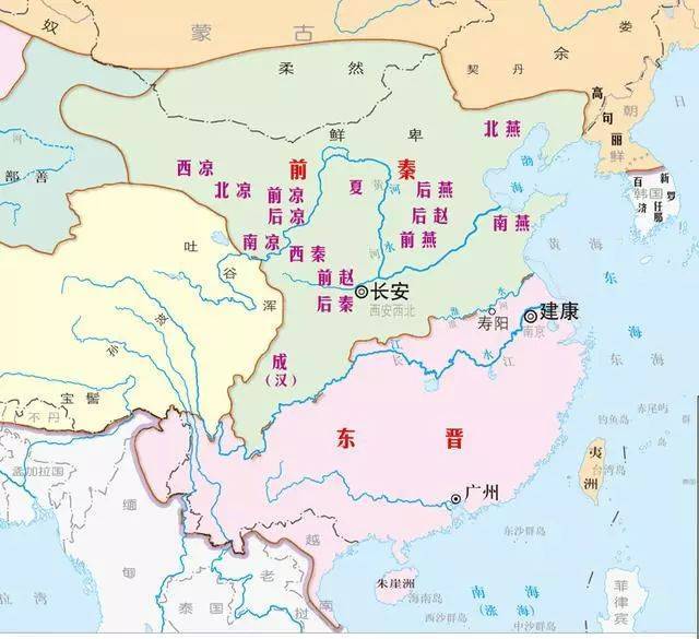 南北朝(公元420年—公元589年)是中国历史上的一段分裂时期