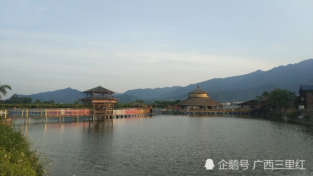 淘金乐园是上林淘金的发源地如今是乡村旅游休闲度假的好地方
