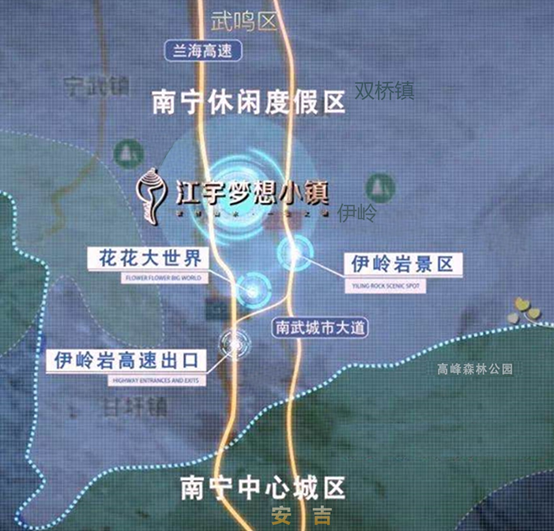 江宇梦想小镇,以4a景区标准缔造城市"世内桃源"