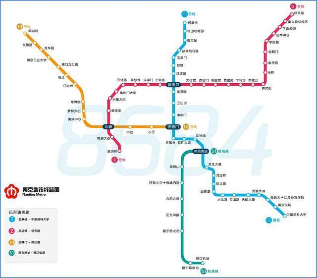 南京地铁:十条已开通运营,九条正在建设中,三条2021年