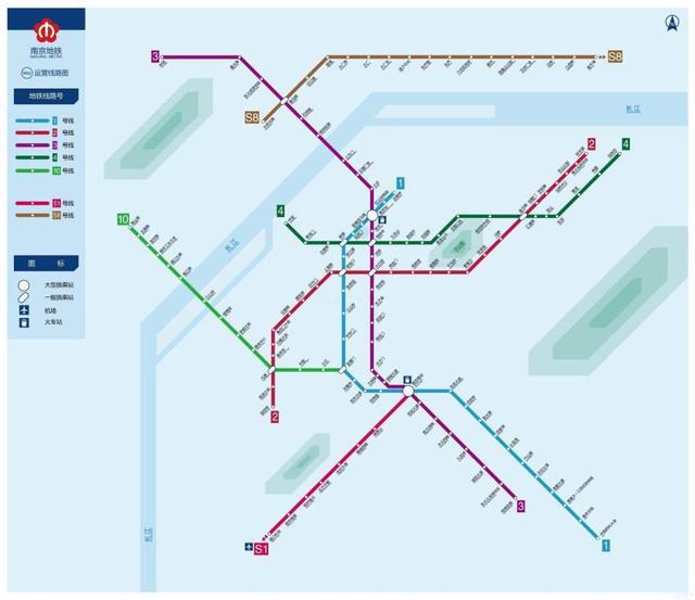 南京市地铁线路图2021,南京市地铁规划图 南京地铁:十条已开通运营,九条正在建设中,三条2021年