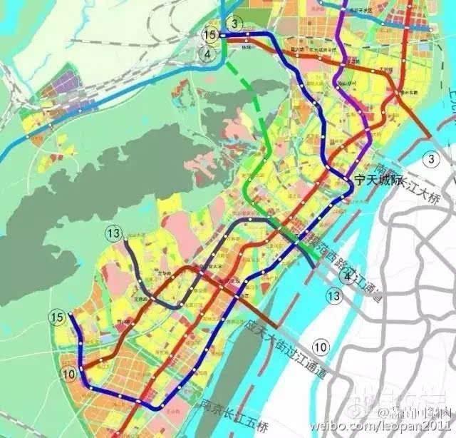 南京地铁:十条已开通运营,九条正在建设中,三条2021年