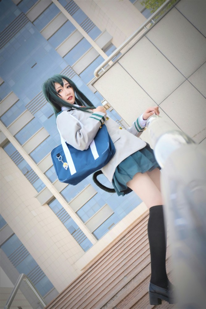 我的英雄学院 蛙吹梅雨cosplay