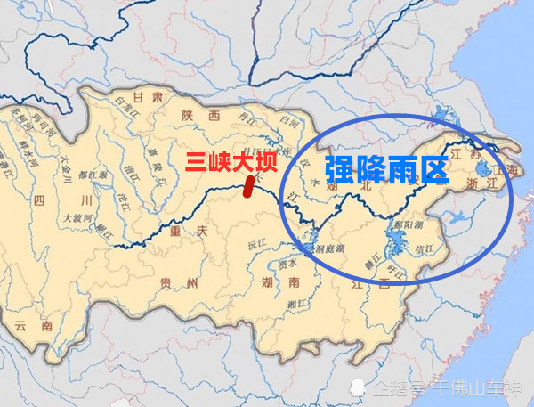 主要发生在三峡工程下游地区,三峡工程最多只能拦住来自自己上游的