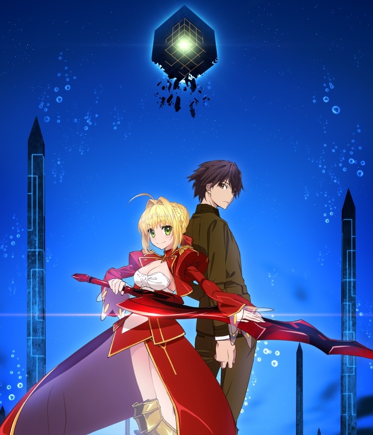 (《fate/extra lastencore》动画海报 网图)