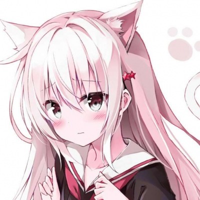 动漫女头 可爱软妹 打不开的心结就系成蝴蝶结