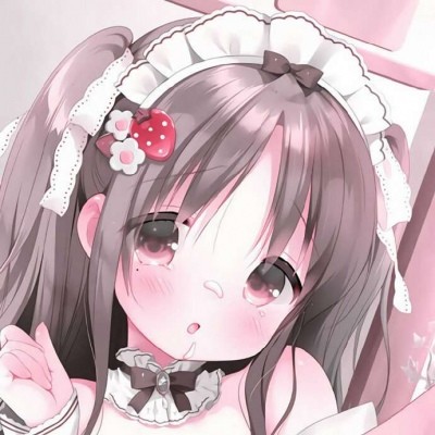 动漫女头 可爱软妹 打不开的心结就系成蝴蝶结