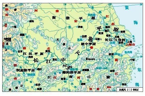 洞庭湖平原大部海拔在50米以下,地势北高南低.