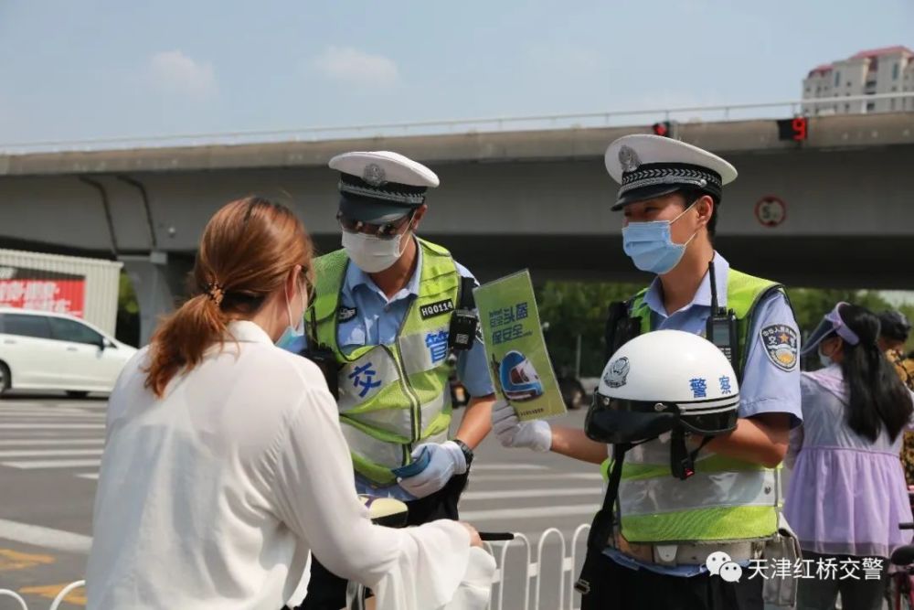 【红安在线】红桥交警入伏第一天的"十二时辰"