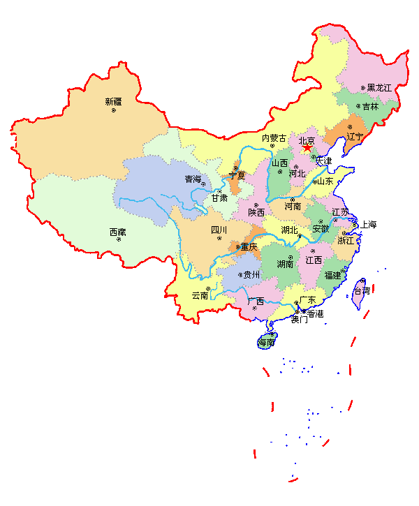 中国这个省,离其他任何一个省都最多只隔两个省,你知道是哪个省吗?