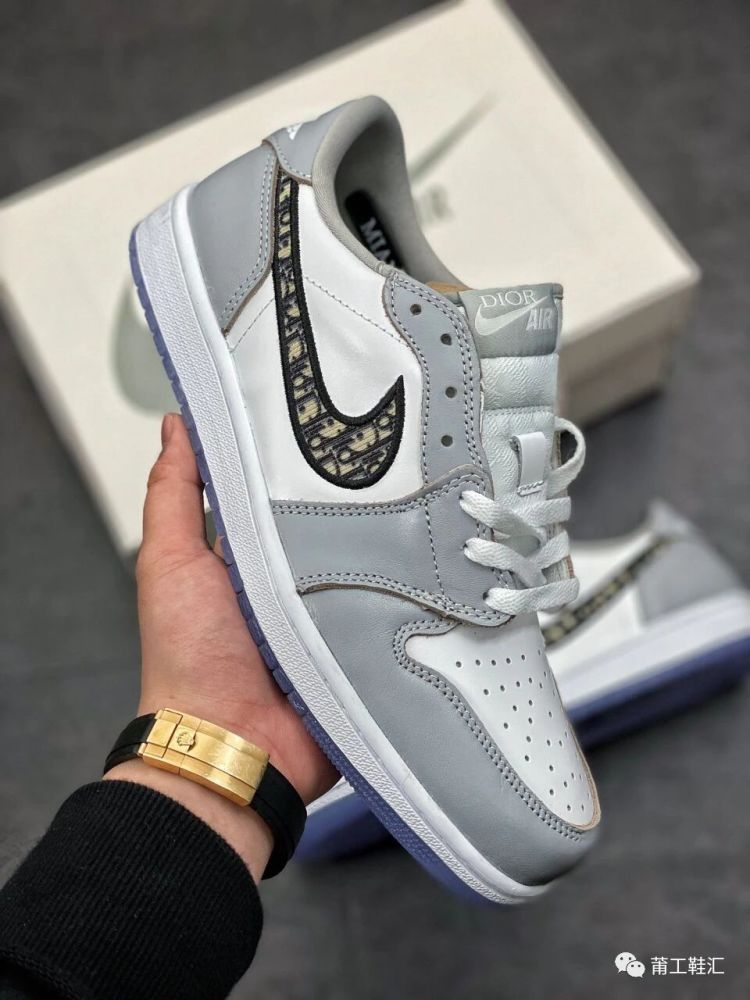 dior x aj1 low联名开箱!