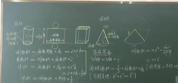 这位小学数学老师的课堂板书堪比"印刷体",学生:舍不