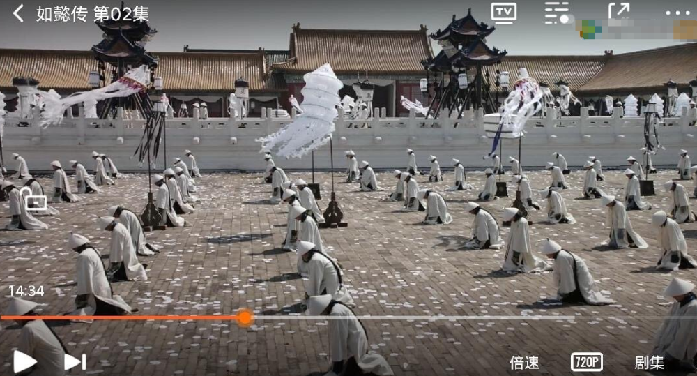 《那江烟花那江雨《如懿传》撞镜头,如同复制粘贴,制片人下场