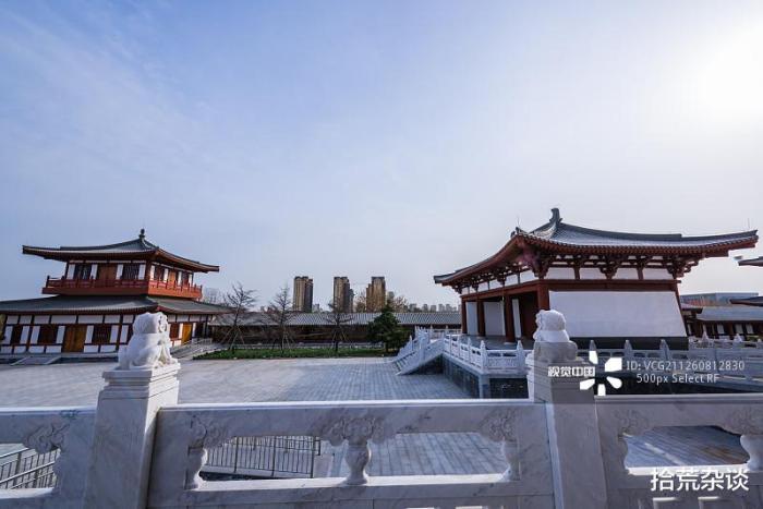 汉朝风格宫殿.  图源——视觉中国