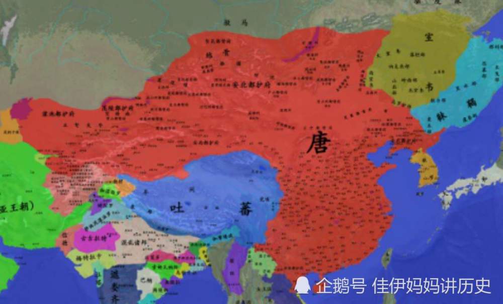 唐朝地图