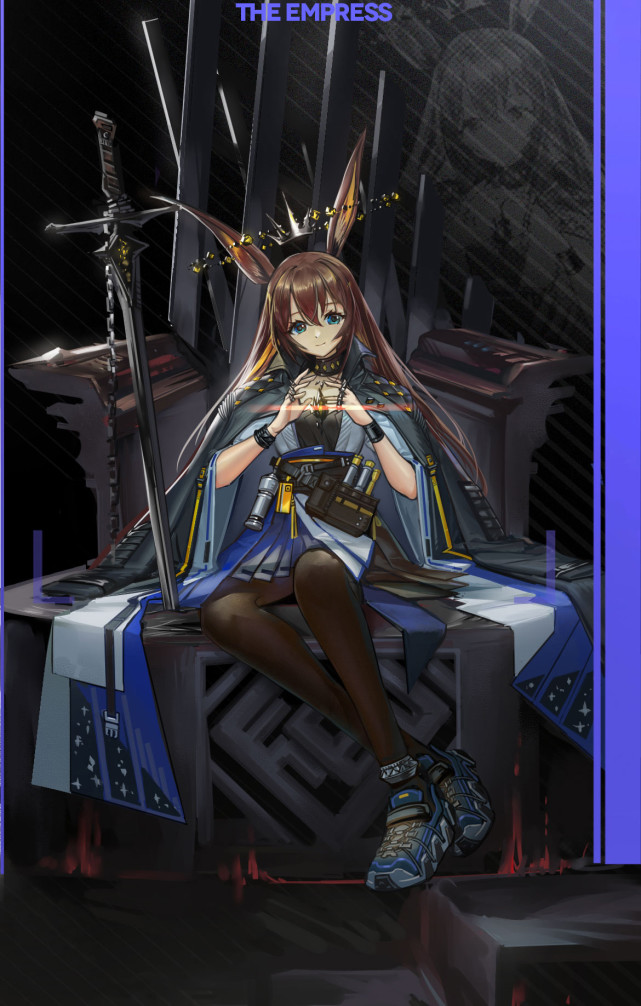 《明日方舟》原创立绘:银灰演绎霸道总裁,霜星坎坷命运让人心疼