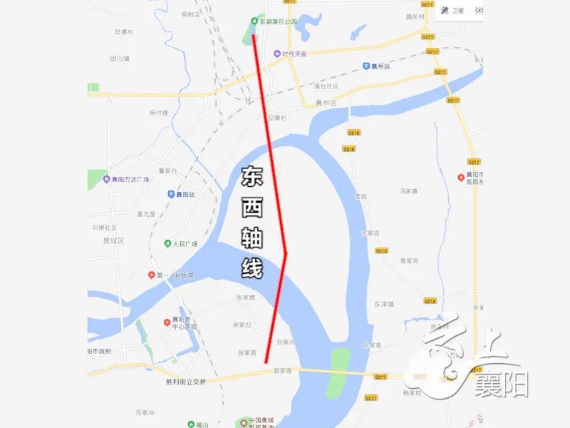 襄阳要修建"南北轴线"连线吗?官方回复来了!