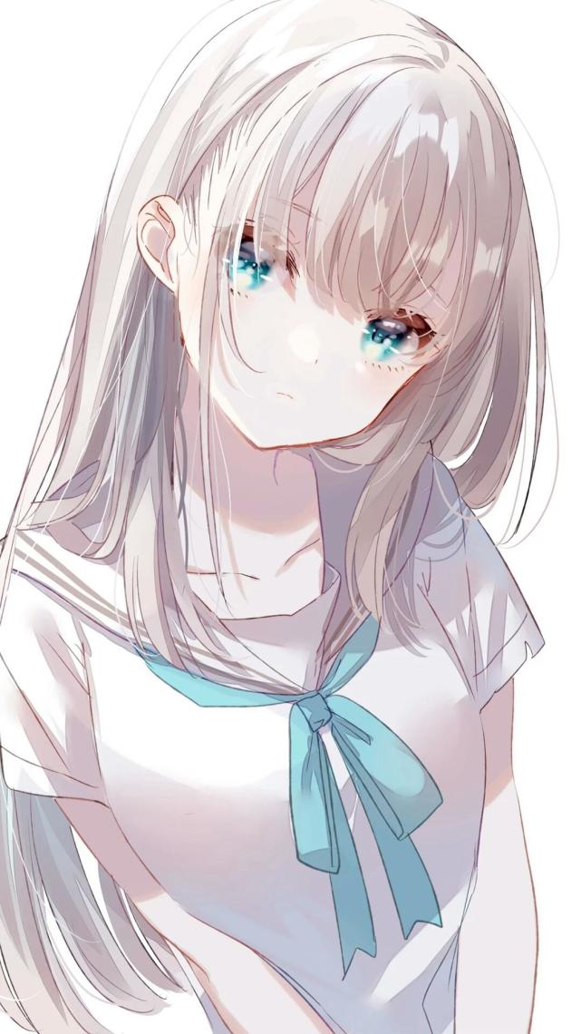 【二次元美图】青春在微笑中如花绽放