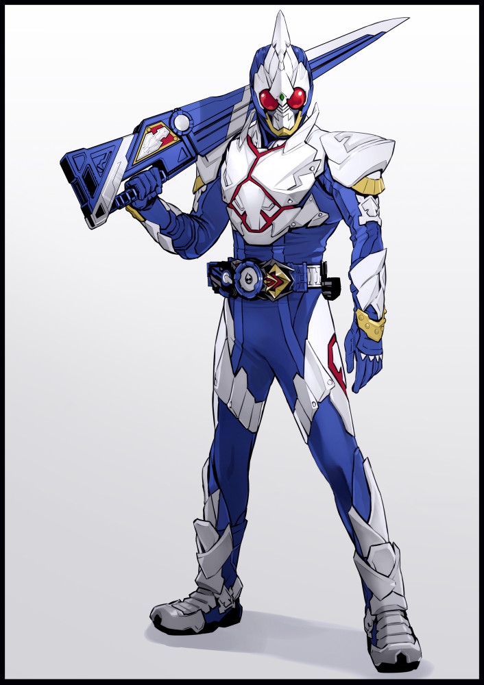 《假面骑士》同人:狂野亚马逊霸气外露,零一blade致敬