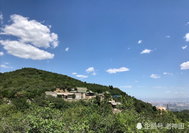山西太原龙山风景