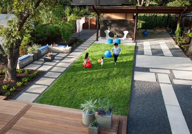 100平私家"花园庭院"设计,打造一个休闲及娱乐的多