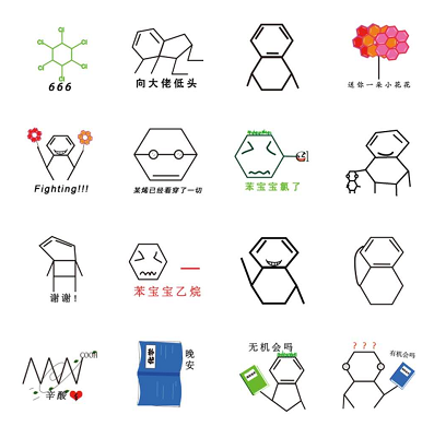 化学表情包大全化学党的福利