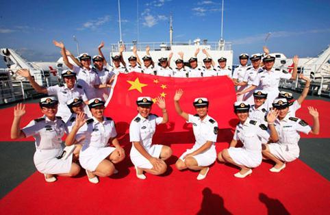中国第一代女水兵,已然成长!海军第一女舰长更是巾帼不让须眉