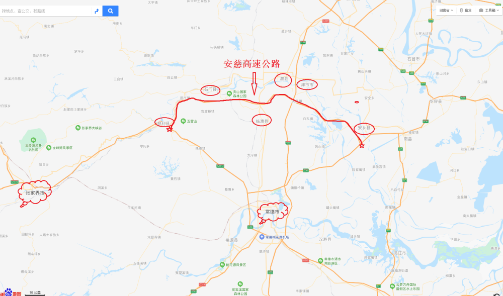 安慈高速公路今年部分建成,石门将结束不通高速的历史