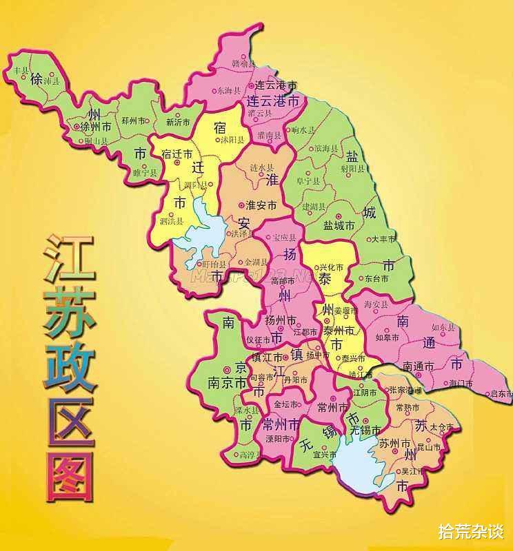江苏地图