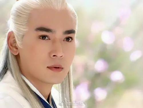 古装里男明星的白发造型,一般人很难hold住