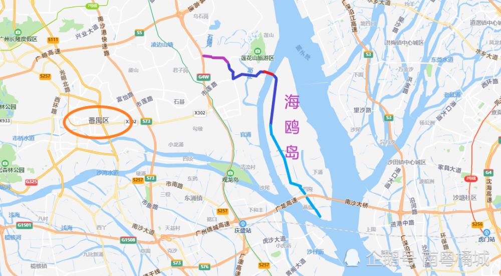 广东广州进入海鸥岛公路改造工程投资3153万路线全长65公里