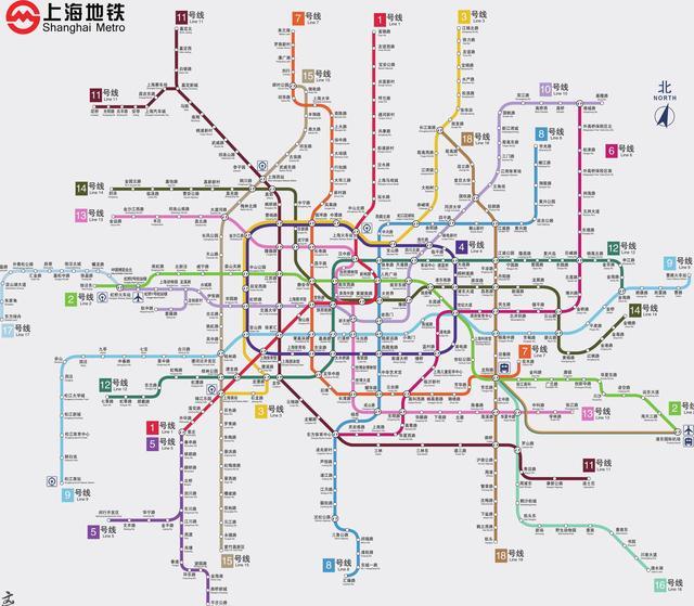 上海地铁在建线路开通时间以及后续规划