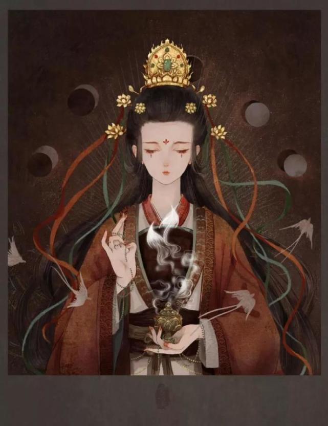 绝美古风插画