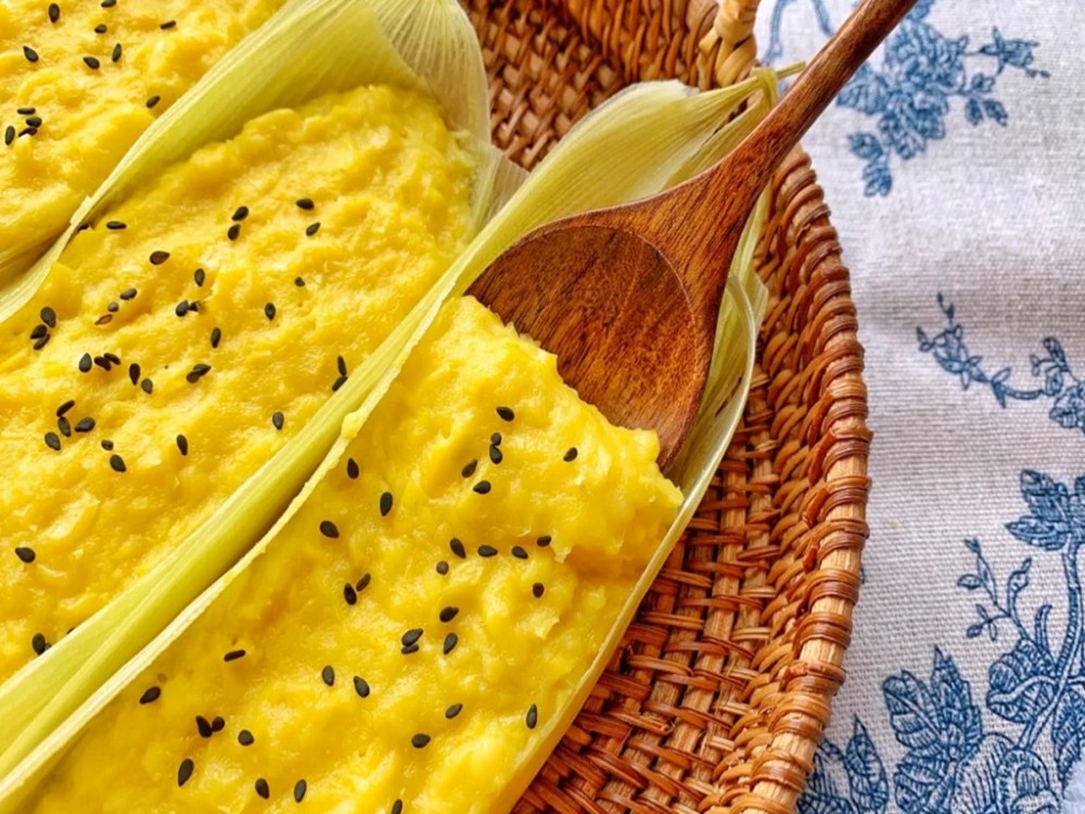 鲜嫩玉米新做法:教你做3种"玉米粑粑",鲜香软糯漂亮好吃