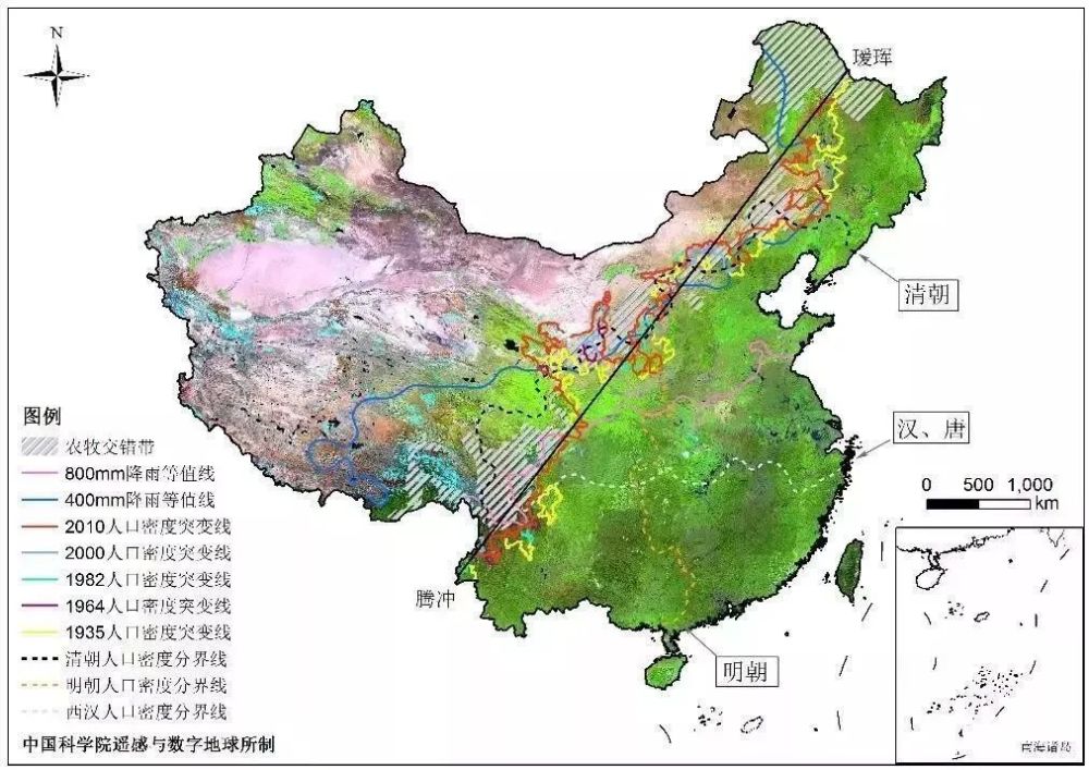 中国人口分界线的名字_中国人口地理分界线(3)