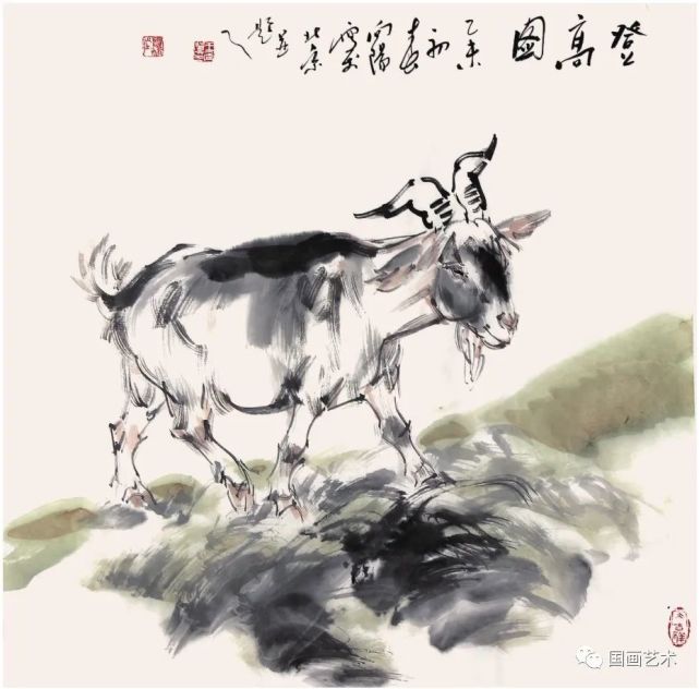 图文教程:一步一步学画写意羊