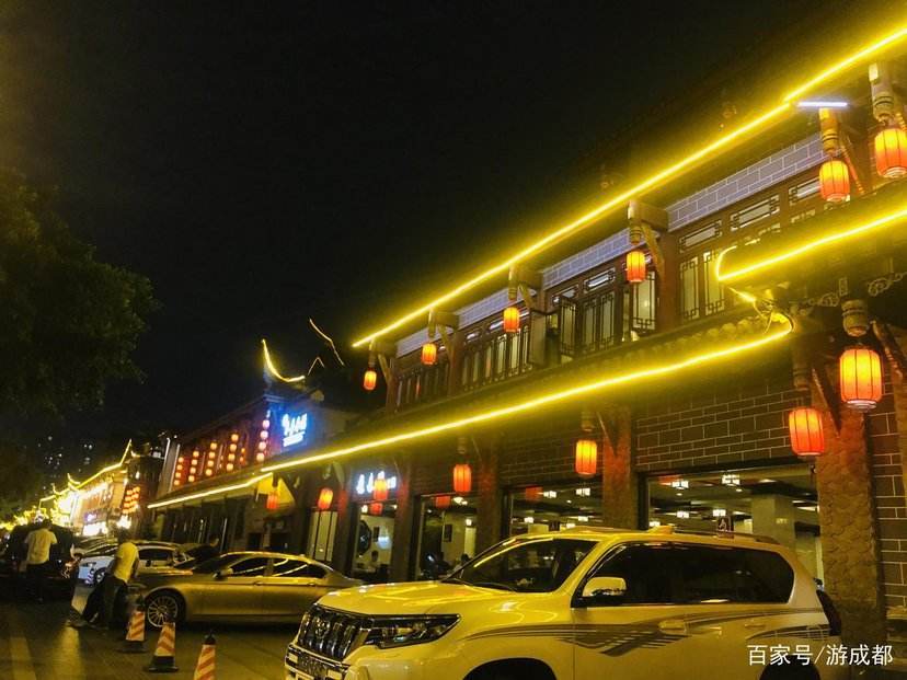 街拍城市夜景图片