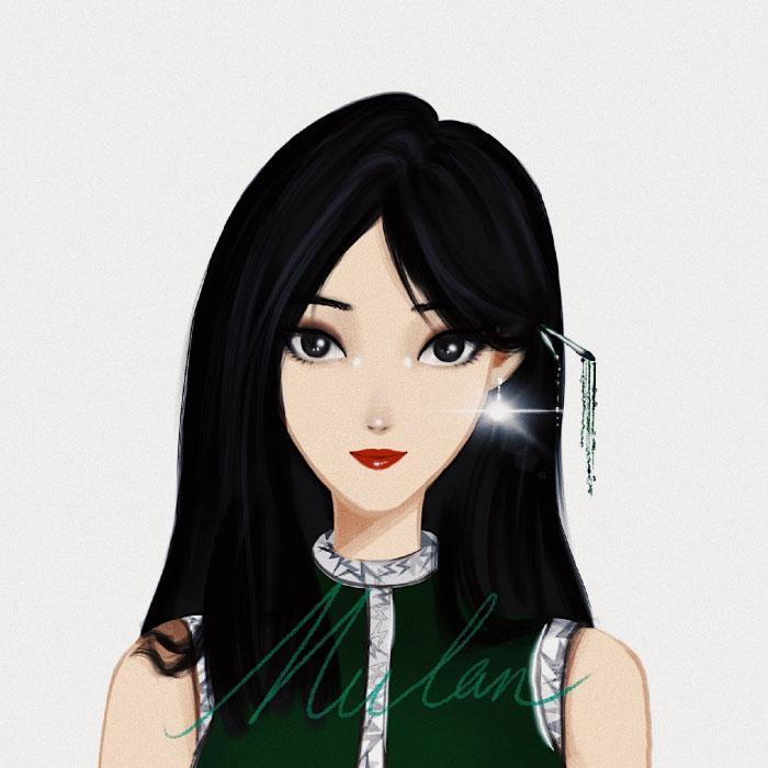 迪士尼公主的证件照:颜值在线没有翻车,小美人鱼红发比美貌抢镜
